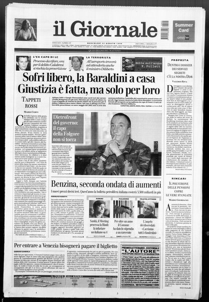 Il giornale : quotidiano del mattino